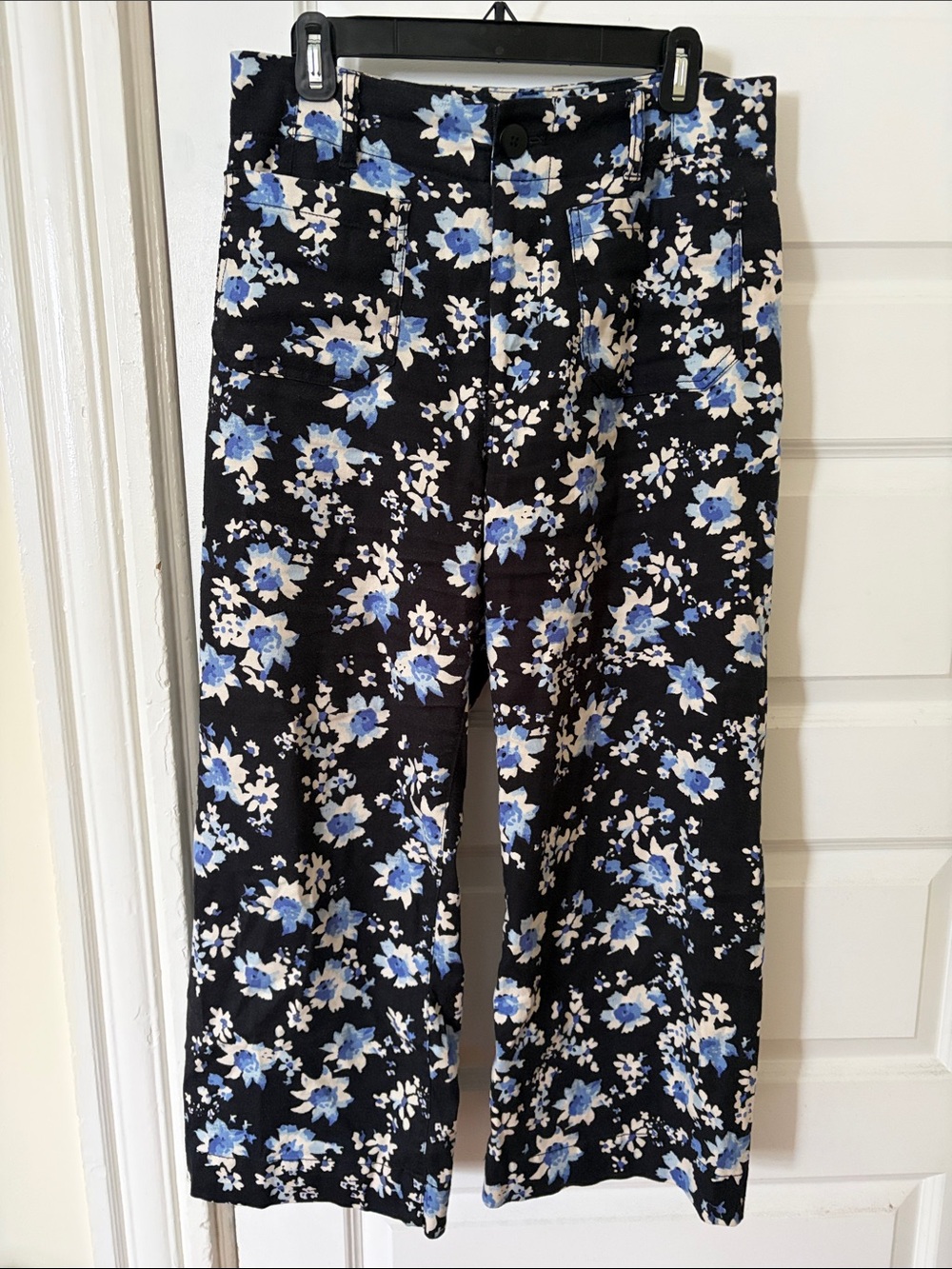 Maeve by Anthropologie Colette High-Rise Wide-Leg Cropped Pants